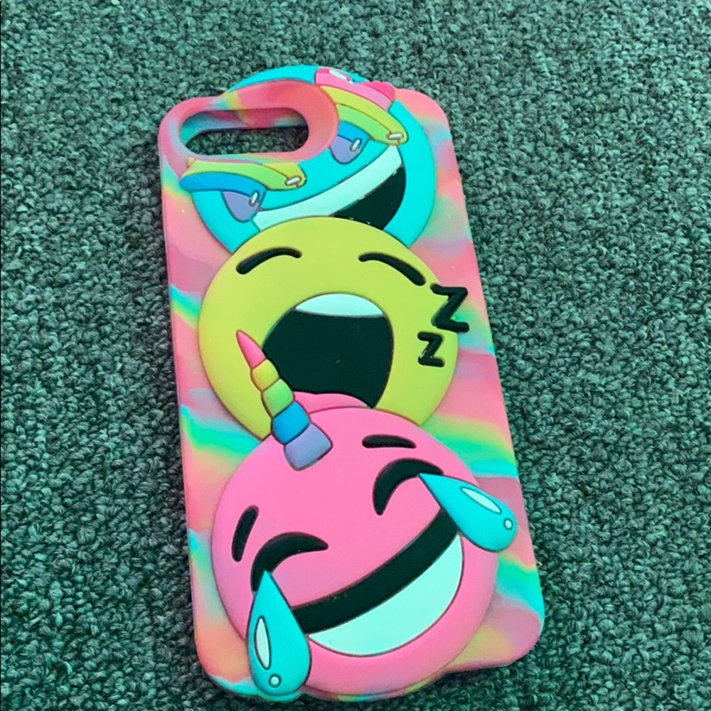 Tie Diy Emoji Phone case - Fits iPhone 6/7/8 Plus